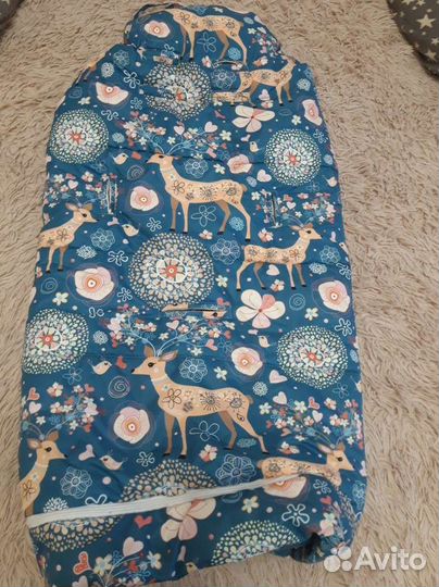 Зимний конверт в коляску