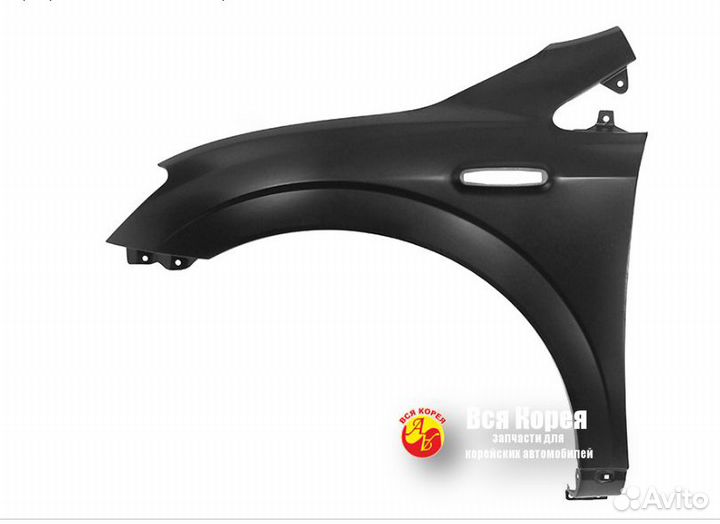 Крыло SsangY Actyon (Актион) переднее левое новое