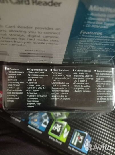 Картридер usb3.0 Hub with Card Reader