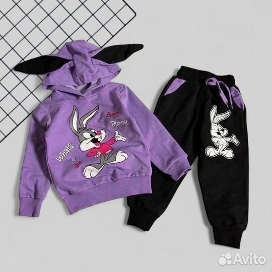 Костюм яркий для девочки, 86-122