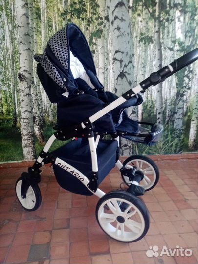 Детская коляска 2 в 1 бу