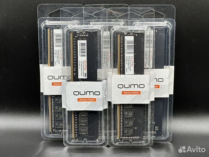 Оперативная память Qumo 8Gb DDR4 2666 мгц udimm