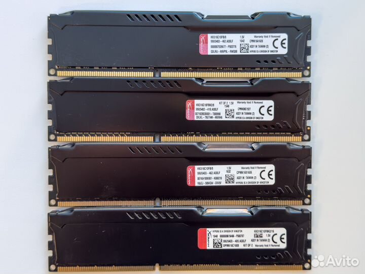 Оперативная память ddr3 Hyper X, Corsair