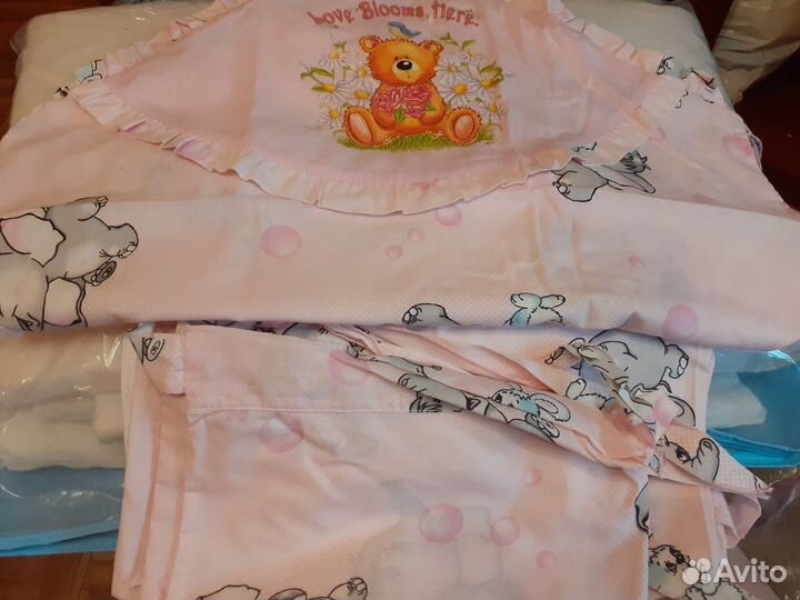 Бортики в детскую кроватку бу