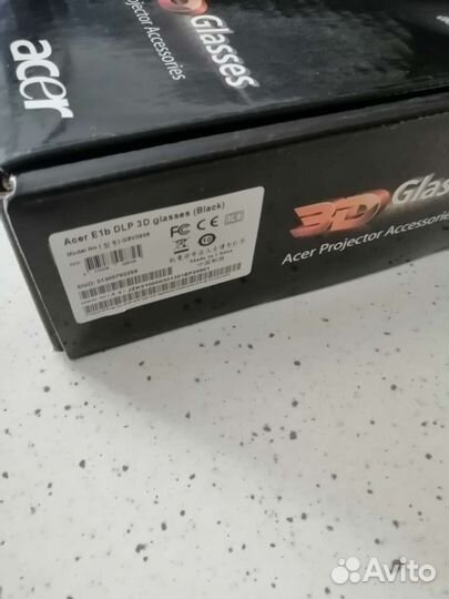 Стерео очки Acer E1 Tb (Black) DLP 3D Glasses