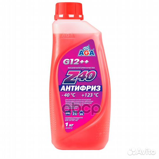 001Z 40 Антифриз (красный) -40С до +123С