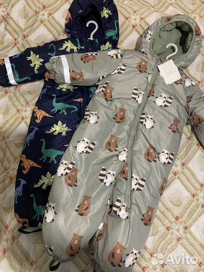 Комбинезон зимний новый 80,86 для мальчика