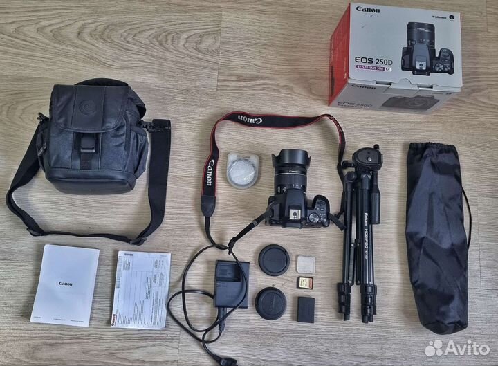 Фотоаппарат Canon 250d