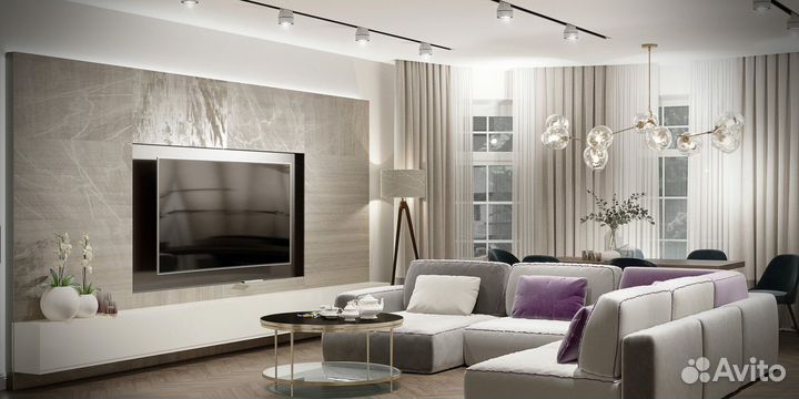 Дизайн интерьера квартир домов под ваш бюджет