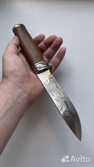 Нож с уткой ножны в подарок