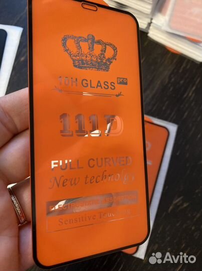 Защитное стекло 11 D на iPhone 11