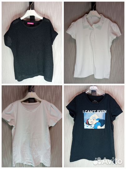 21 вещь на девочку (пакетом) на 10 лет