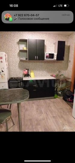 Комната 14 м² в 4-к., 8/9 эт.