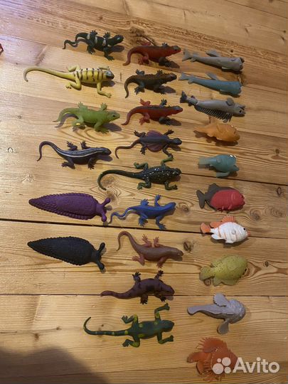 Игрушки животные деагостини