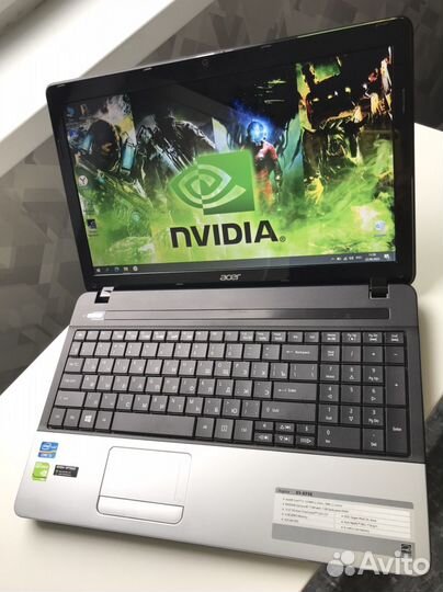 Ноутбук Acer игровой как новый мощный