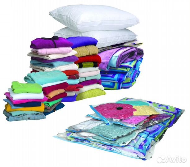 Вакуумный пакет для одежды гариант 70 х 100 см