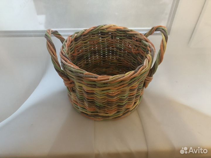 Корзина плетеная для хранения