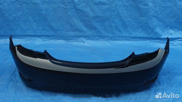 Бампера задний на Хендай Солярис крашенный