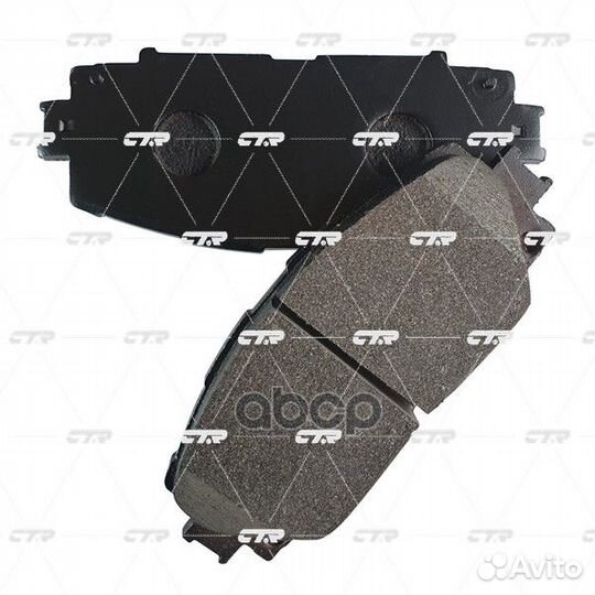 CKT-68 Колодки тормозные дисковые перед