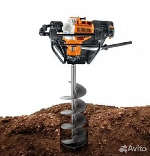 Бурение ям под столбы