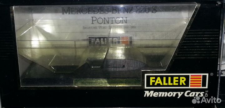 Боксы для моделей Mercedes, VW Kafer Faller 1/43