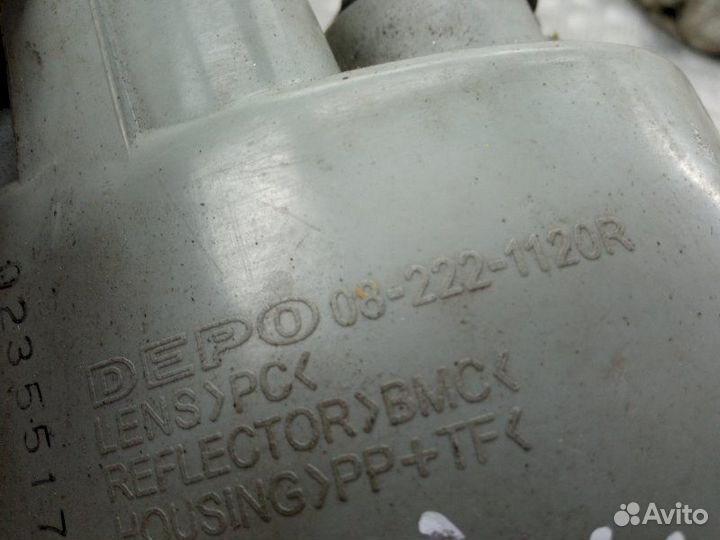 Фара 082221120R Daewoo Matiz