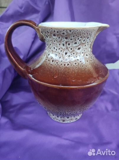 Кувшин винтажный керамический