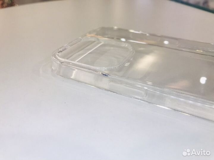 Чехол для iPhone 13 Pro силиконовый прозрачный
