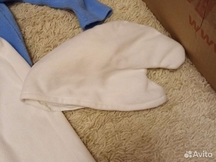 Новогодний костюм смурфика