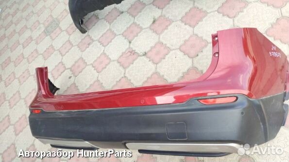Бампер задний Ниссан Кашкай джи 11 рестайлинг