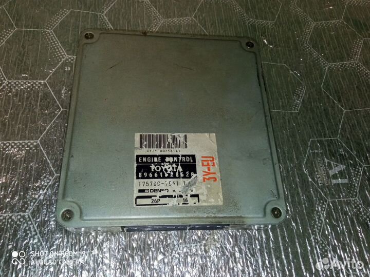 Блок эбу toyota 89661-28620