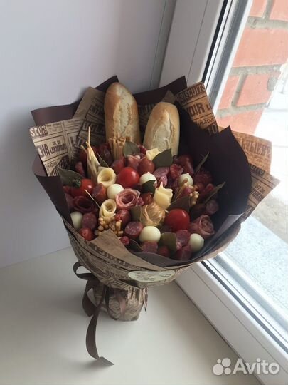 Мужские букеты съедобные