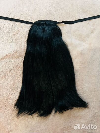 Шиньон из натуральных волос