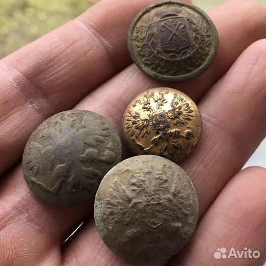 Лот пуговиц царская Россия