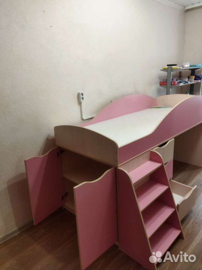 Детская кровать чердак