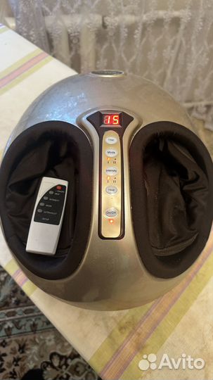 Массажер для ног с ик-прогревом feet relax Gold