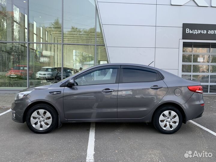 Kia Rio 1.6 МТ, 2016, 163 856 км