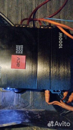 Сабвуфер и усилитель