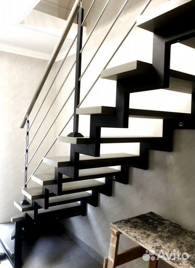 Облицовка ступеней породами дерева