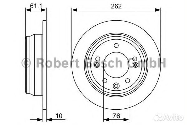 Диск тормозной
