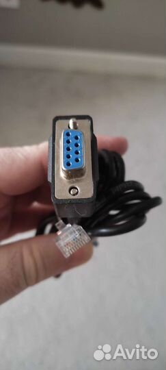 Кабель RS232 to RJ45 (папа-папа)