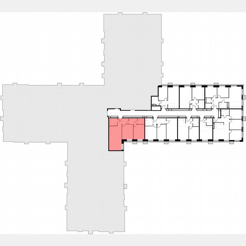 2-к. апартаменты, 73,6 м², 15/30 эт.