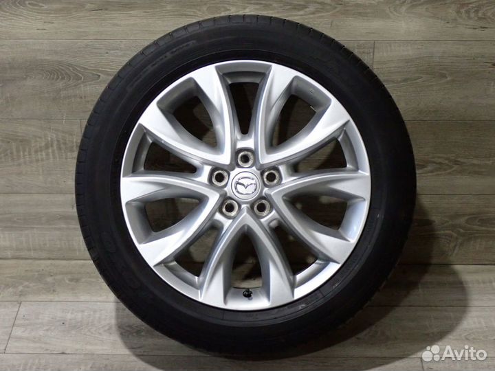 Комплект оригинальных R19 колес Mazda CX5 лето