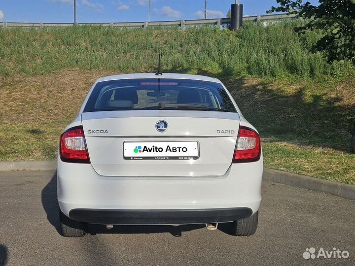 Skoda Rapid 1.6 МТ, 2019, 56 000 км