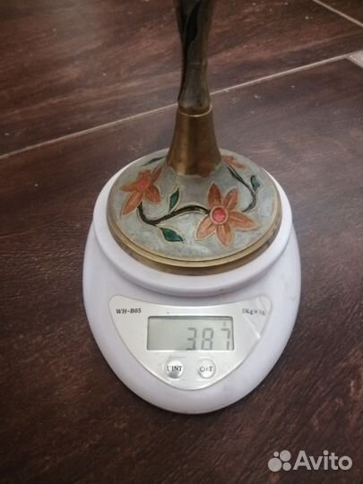 Подсвечник латунь. Индия