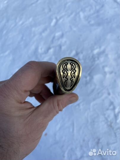 Нож узбекский кухонный Пчак кованый 95х18