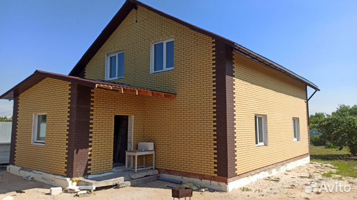 Фасадные термопанели под кирпич