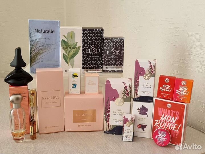 Ароматы Yves Rocher и другие. Миниатюры