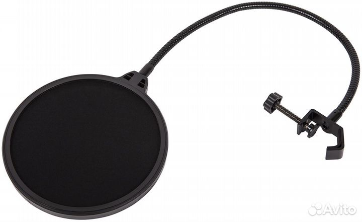 Поп-фильтр гусиная шея, крепление зажим Fzone PF-8