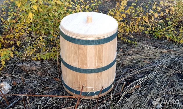 Кадка дубовая 50 литров